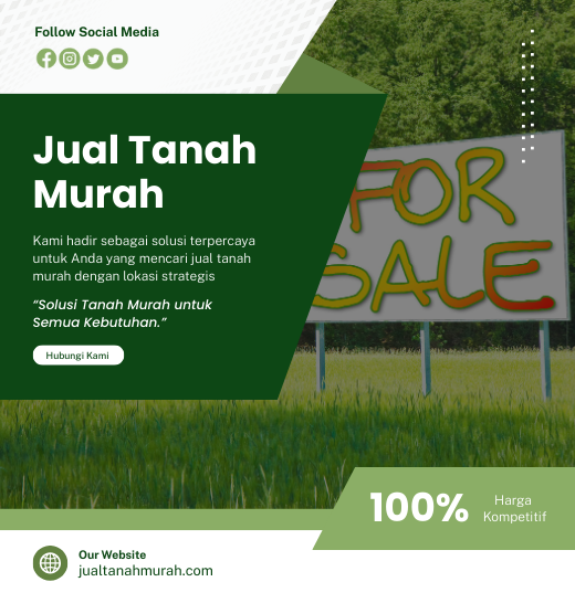 tentang jual tanah murah